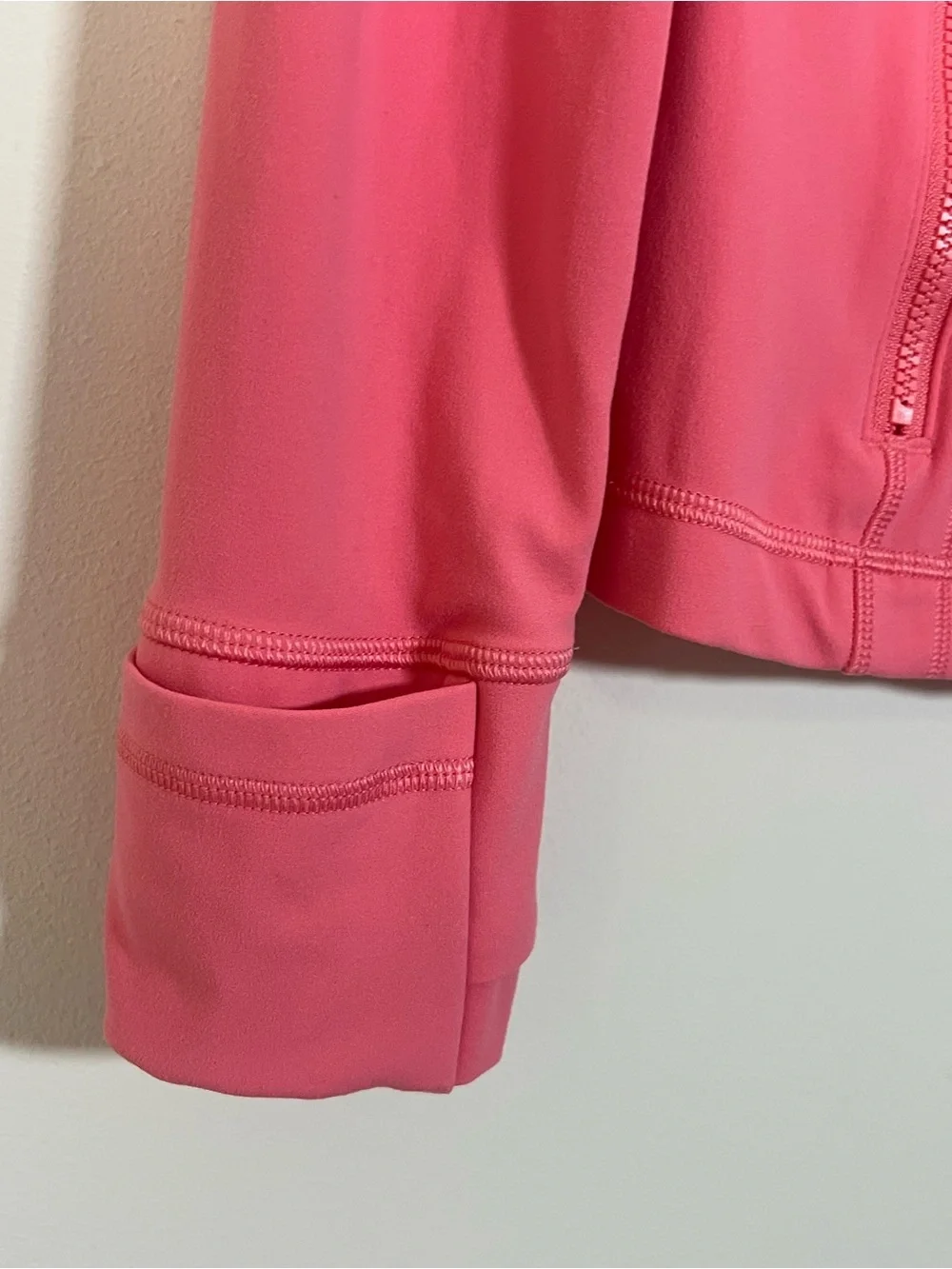 Lululemon Nulu Define Jacket Sakura Pink W4CAFS 10 Square Dot